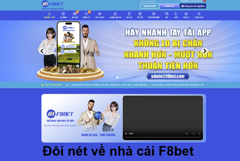 Đôi nét về nhà cái F8bet