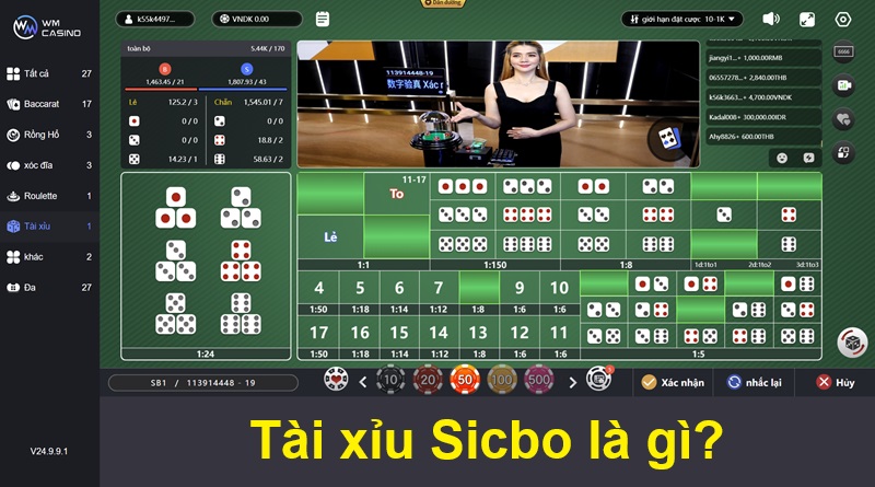 Tài xỉu Sicbo là gì?